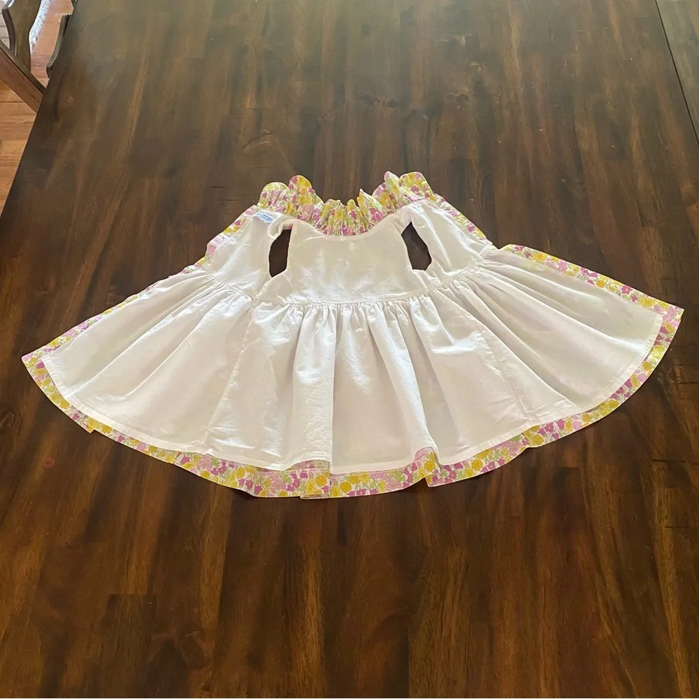 Jacadi Liberty Fabric Floral Kids Dress